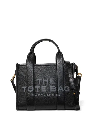 Marc Jacobs The Leather Small Tote Bag In Black