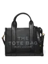 Marc Jacobs The Medium Tote Tote In Black Leather In Black