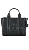Marc Jacobs Black Calf Leather Bos Taurus Handbag In Black
