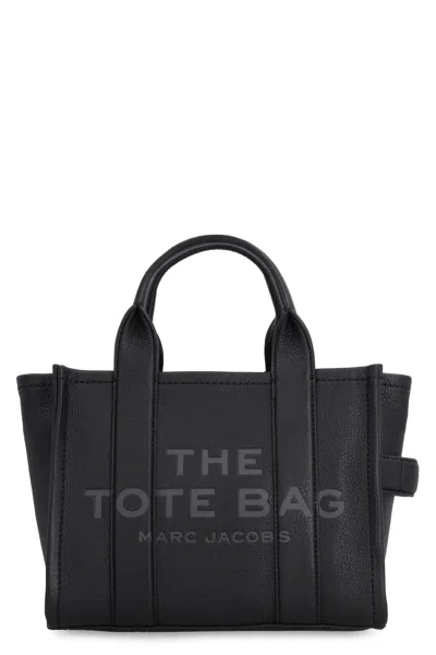 Marc Jacobs The Leather Small Tote Bag In Black