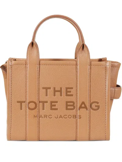 Marc Jacobs The Leather Small Tote Bag In Brown