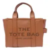 Marc Jacobs The Medium Tote Leather Tote Bag In Brown