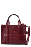 Marc Jacobs The Leather Small Tote Bag In Chianti