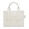 Marc Jacobs The Leather Small Tote Bag In White