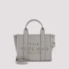 Marc Jacobs The Leather Small Tote Bag In Gray