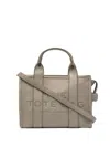 Marc Jacobs The Leather Small Tote Bag In Grey