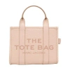 Marc Jacobs The Leather Small Tote Bag In Rose