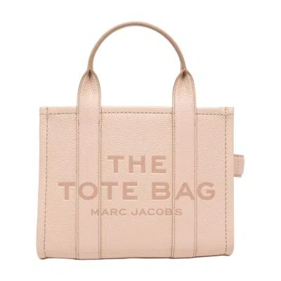 Marc Jacobs The Leather Small Tote Bag In Rose