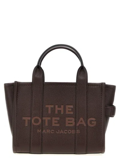 Marc Jacobs The Leather Small Tote Handbag In Brown
