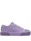 Marc Jacobs The Leather Sneakers In Lilac