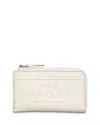 Marc Jacobs The Leather Top Zip Multi Wallet In Cotton