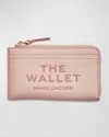 Marc Jacobs The Leather Top Zip Multi Wallet In Neutral
