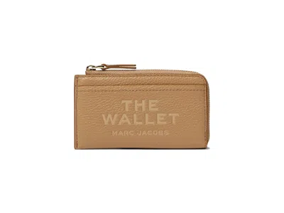 Marc Jacobs The Leather Top Zip Multi Wallet Wallet Handbags Camel: One Size In Brown