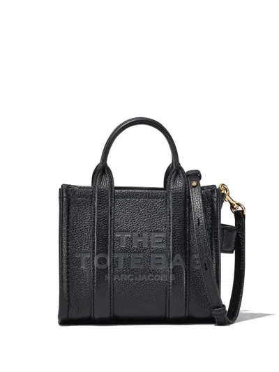 Marc Jacobs The Leather Tote Bag In Black