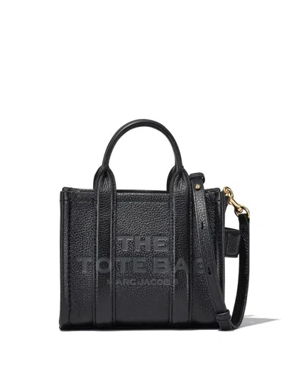 Marc Jacobs The Leather Tote Bag In Black