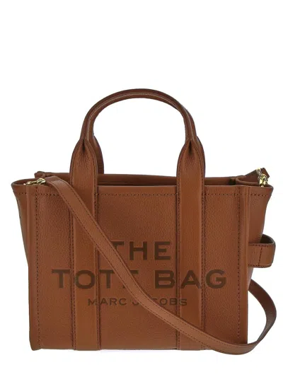 Marc Jacobs The Leather Tote Bag In Brown