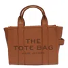 Marc Jacobs The Leather Crossbody Tote Crossbody Bag In Brown