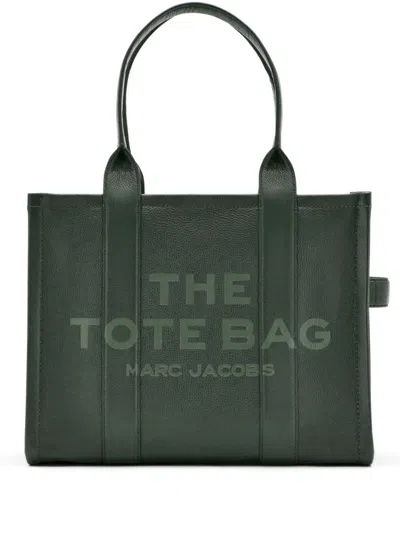 Marc Jacobs The Leather Tote Bag In Green