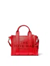 Marc Jacobs The Leather Small Tote Bag In Red