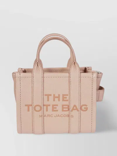Marc Jacobs The Leather Tote Sleek Leather Tote In Neutral