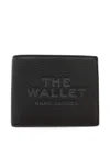 Marc Jacobs The Leather Wallet In Black