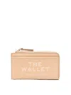 Marc Jacobs The Leather Wallet In Camel