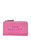 Marc Jacobs The Leather Wallet In Pink