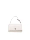Marc Jacobs Large Dual Shoulder Bag In Smooth Leather In White