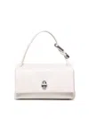 Marc Jacobs Large Dual Shoulder Bag In Smooth Leather In White