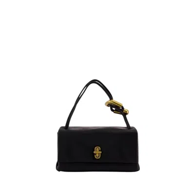 MARC JACOBS MARC JACOBS THE LIL LINK PURSE - LEATHER - BLACK