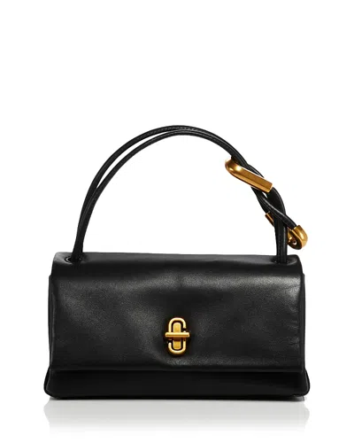 Marc Jacobs The Mini Dual Bag In Black/gold