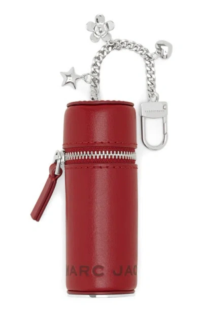 Marc Jacobs The Lipstick Case Bag Charm In Brown