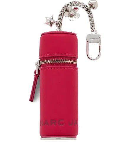 Marc Jacobs The Lipstick Case Bag Charm In Pink