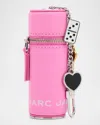 Marc Jacobs Womens Bow Pink The Lipstick Case Leather Charm