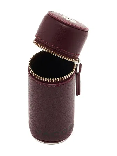 Marc Jacobs "the Lipstick Case" Charm Bag In Purple