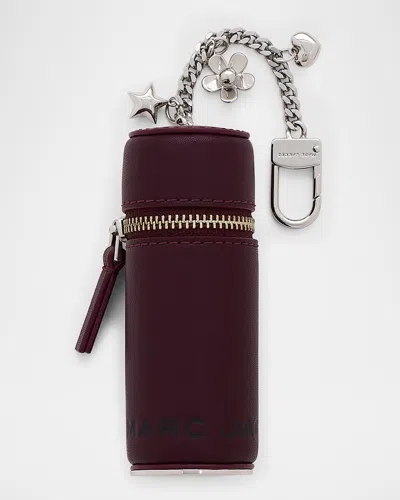 Marc Jacobs The Lipstick Case Charm In Brown