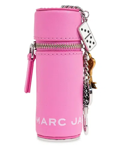 Marc Jacobs The Lipstick Case Charm Keychain In Bow Pink