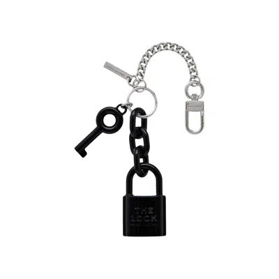 Pre-owned Marc Jacobs The Lock Charm 'black' | Women's Size Onesize