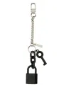 Marc Jacobs The Lock Charm For Bag In Black