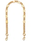 Marc Jacobs The Logo Chain-link Shoulder Strap In Gold