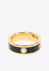 Marc Jacobs Annular Ring In Black