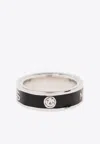 Marc Jacobs Annular Ring In Black