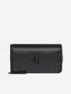 MARC JACOBS THE LONG SHOT LEATHER WALLET ON CHAIN
