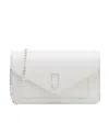 Marc Jacobs The Longshot Leather Purse In White