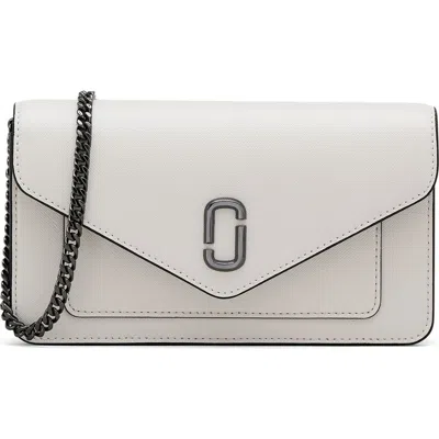 Marc Jacobs The Longshot Wallet On A Chain In Black/white