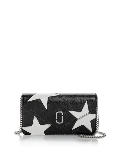 Marc Jacobs The Longshot Wallet On Chain In Black/white