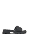 Marc Jacobs The Lug Sole Slide In 黑色