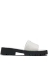 Marc Jacobs The Lug Sole Slide In White