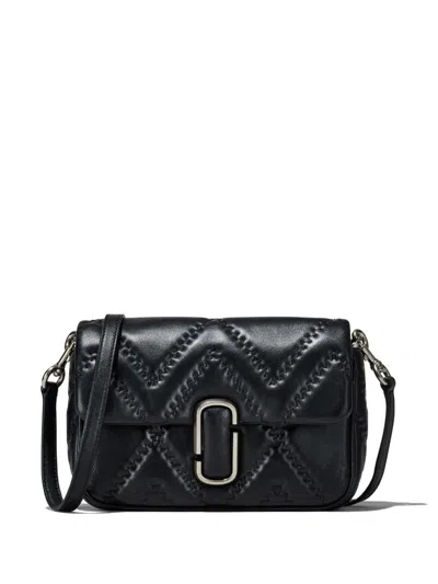 Marc Jacobs The J Marc Quilted Shoulder Bag In Black