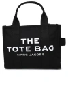 Marc Jacobs (the) Small Traveler Tote Aus Schwarzer Baumwolle In Black
